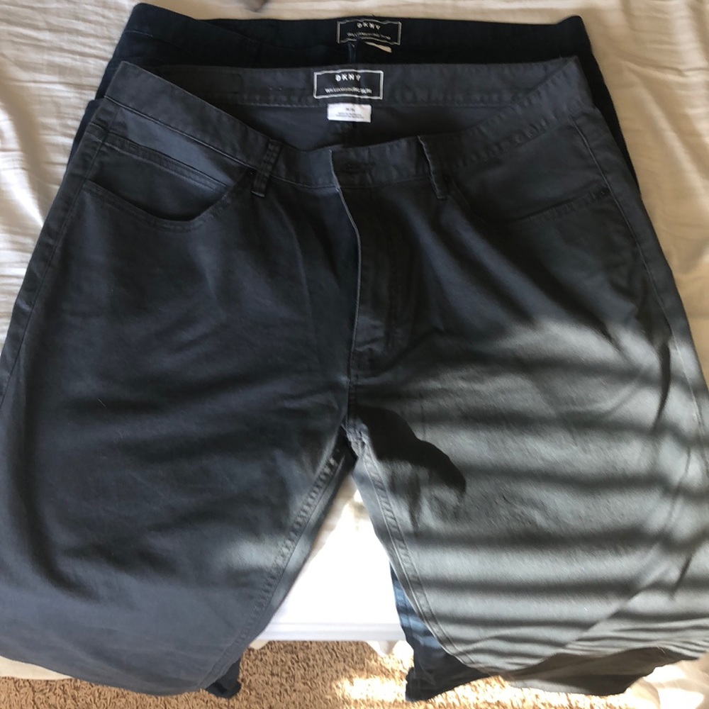 2 pairs of DKNY casual pants.